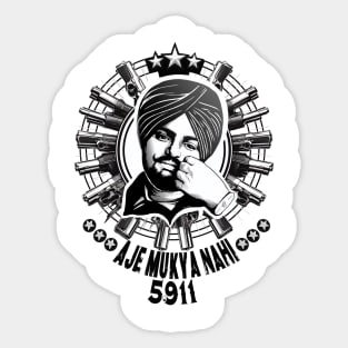 Sidhu Moose Wala Sticker